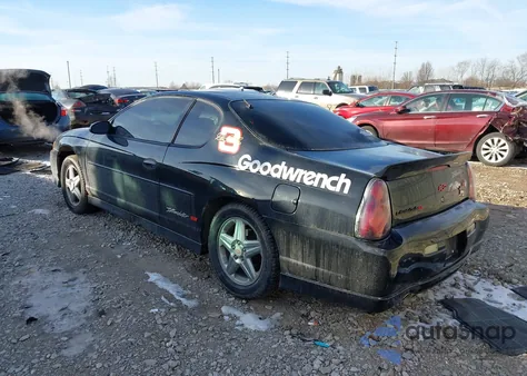 2004 Chevrolet Monte Carlo Supercharged Ss из США, поврежденный, VIN 2G1WZ151649307524